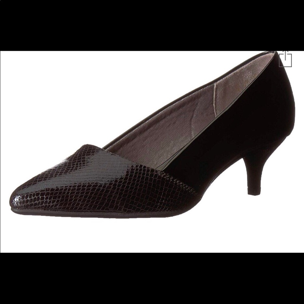 Life Stride Marcy pump 8 1/2 black - like new!